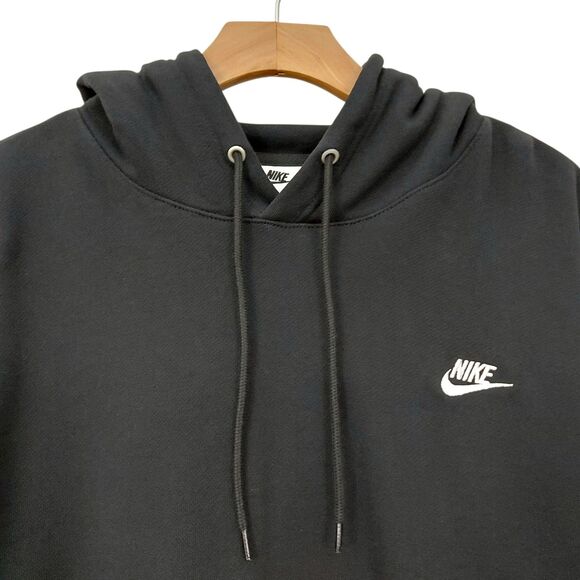 Nike Hoodie Mens Small Black Oversized Fit Cotton Training Performance Athletic - Picture 3 of 13
